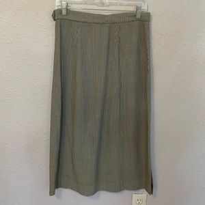 houndstooth pencil skirt